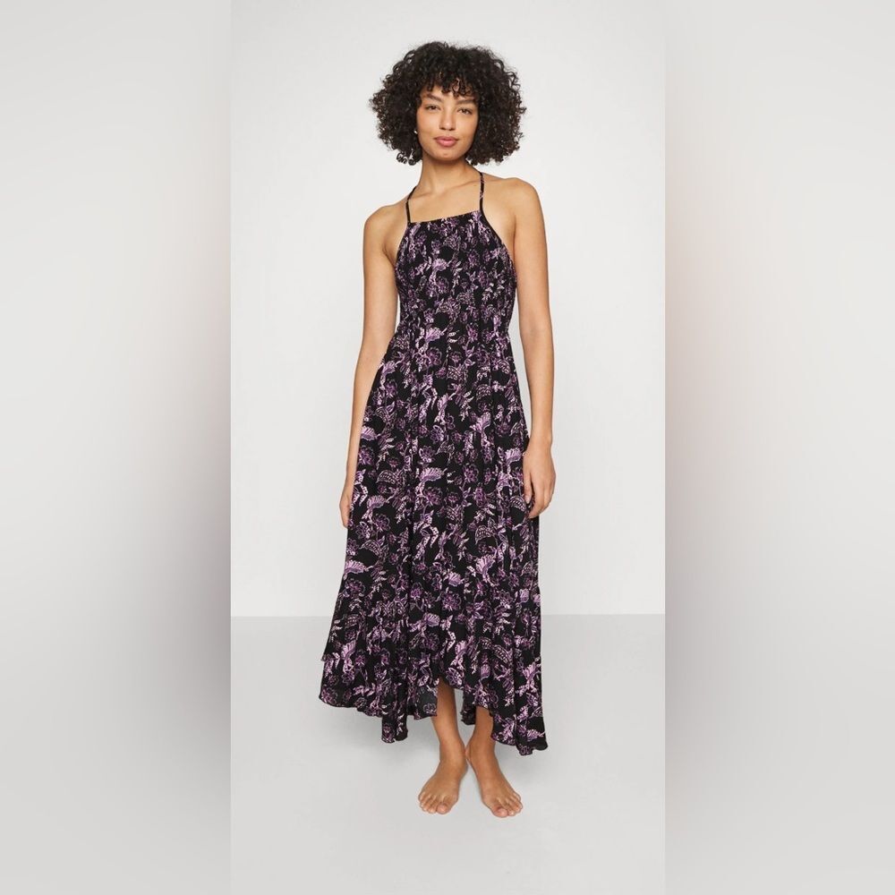NWOT Free People, Heat Wave Printed Maxi Dress, XS